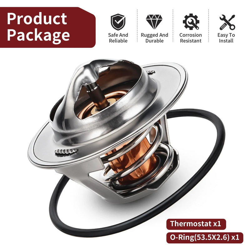 Kawasaki Vulcan 1700 VN1700 Thermostat W/ O-Ring 53.5X2.6 (2009–2024)