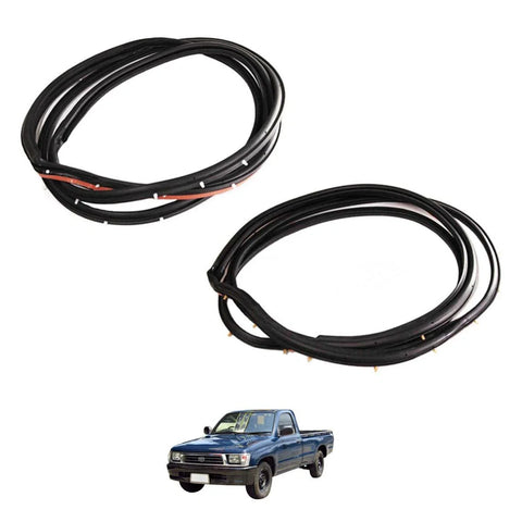 Weatherstrip Door Rubber Seal L+R Fits Toyota Hilux LN147 167 Pickup 1998-04 DE