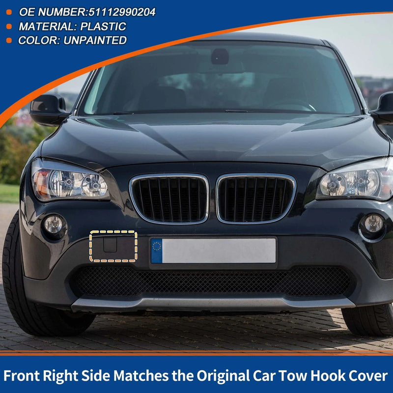 BMW X1 E84 Front Bumper Tow Hook Cap (2009-2012)