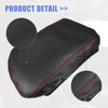 BMW X1 (2016-2021) Black Red Stitches Center Console Armrest Cover