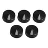 Harley Softail Twin Cam Black Bolt Toppers Caps Cover Set (1984-2006)
