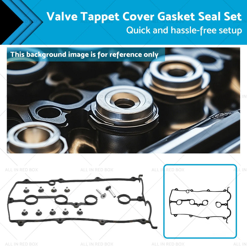 Mazda 323, 626, Premacy Valve Tappet Cover Gasket Seal Set (2000-2004)
