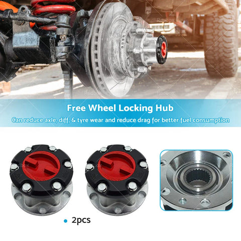 Toyota Hilux KZN165 LN167 LN172 Free Wheel Locking Hubs (1997-2005)