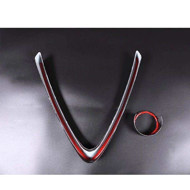 Alfa Romeo Giulia 2017-2019 ABS Carbon Fiber Front Bumper Grille Cover fit