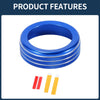 Dodge RAM (18 - 22) Blue 1 Pc Headlight Fog Light Switch Knob Cover Ring