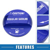 Subaru Forester Aluminum Alloy Blue Oil Fuel Cap Decorative Sticker Trim