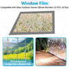 Universal Fit Static Cling Window Film Privacy Glass Sticker