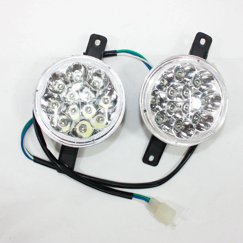 150cc 250cc Bull Farm Quad Dirt Bike ATV 12V  LED Head Light Lamps