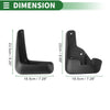 Nissan Almera Mud Flaps Splash Guards 1 Set (2012-2018)
