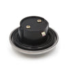 GN125 76mm Diameter Metal Motorcycle Fuel Tank Gas Cap Cover 2 x Keys