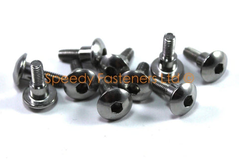 Suzuki GSX-R 2 x M5 Stainless Fork Head Bolts 6mm Shoulder