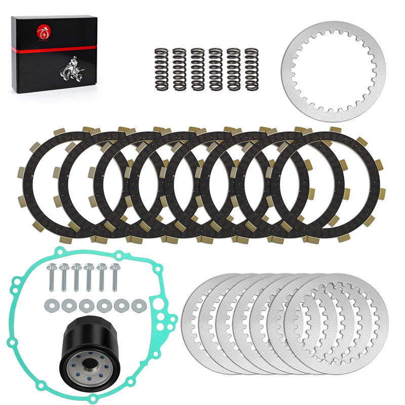 Yamaha YZF R6 Clutch Friction Steel Plates Kit (2003–2009)