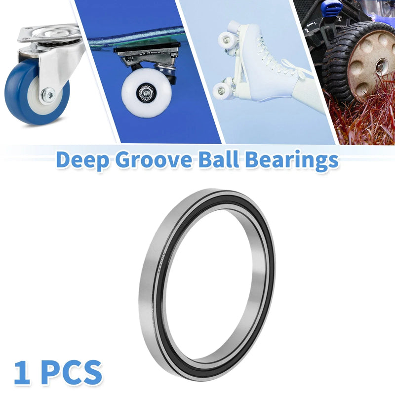 Scooter Skateboard Wheel Deep Groove Ball Bearings 100x125x13mm