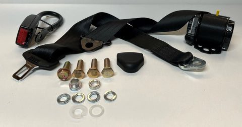 Inertia Seatbelt 300mm Tunnel Mount Stalk  (1980-1990)