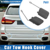 BMW X5 (2016-2018) Gray Rear Tow Hook Eye Hole Cover Cap