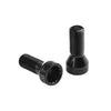Wheel Locking Bolts 4pc LUG NUTS Silver Stainless Steel