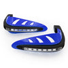 Dirt Bikes & ATVs Universal Blue Motorcycle Handguards with LED Lights