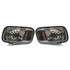 Dodge Ram 1500 2500 3500 Black Front Fog Light Lamps (2009-2012)