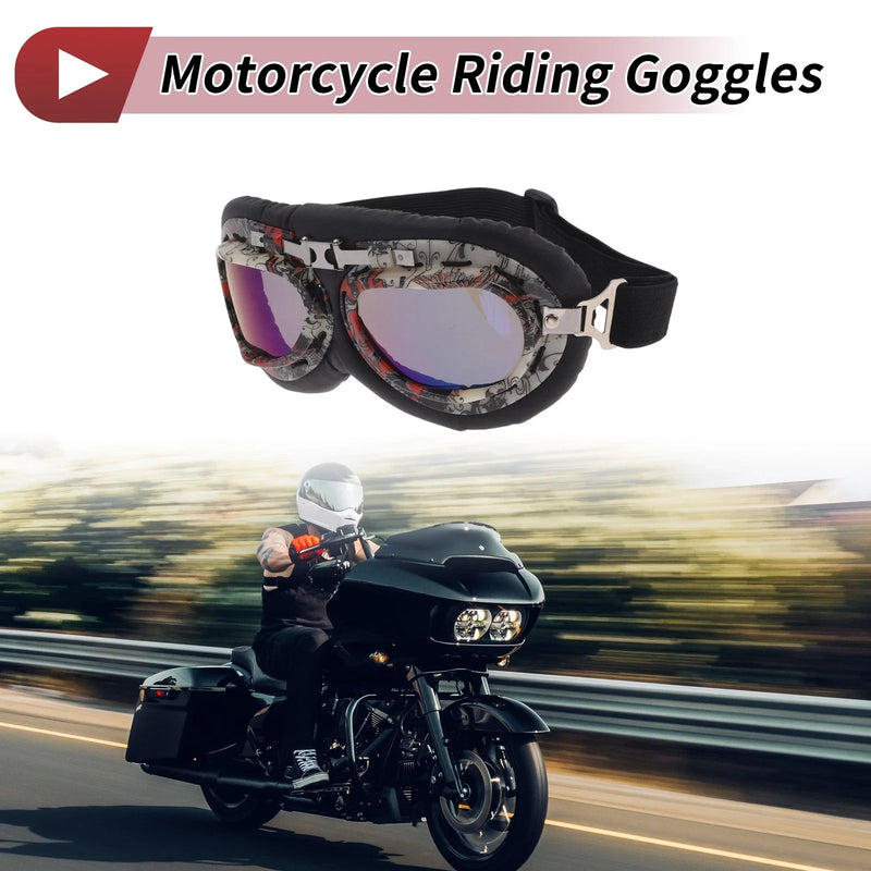 Motorcycle 1 Pc Motorcycle Riding Goggles