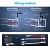 Winch In / Out 12V-24V 7-Pin Blue LED Rocker Toggle Switch