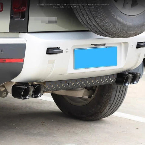 Land Rover Defender 90 110 130 Rear Tail Exhaust Muffler Tip Pipes (2020-2024)