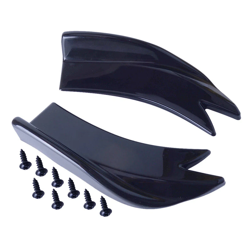 Car Rear Bumper Spoiler Lip Splitter Diffuser Winglet