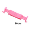 Mitsubishi Outlander EX SPORT 20 x Pink Roof Trim Clips (2003-2006)
