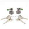 Door Lock Safety Key Set L+R Fits Toyota Hilux LN50 LN56 Pickup Truck 84-88 D08