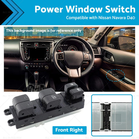Nissan Navara D40 Power Window Switch (2005-2014)