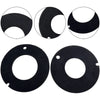Dometic / Sealand / Mansfield / VacuFlush 1 Pair RV Toilet Rubber Bowl Seal Kit