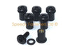 Suzuki GSX-R 6x Black Motorcycle Windshield Screen Bolts