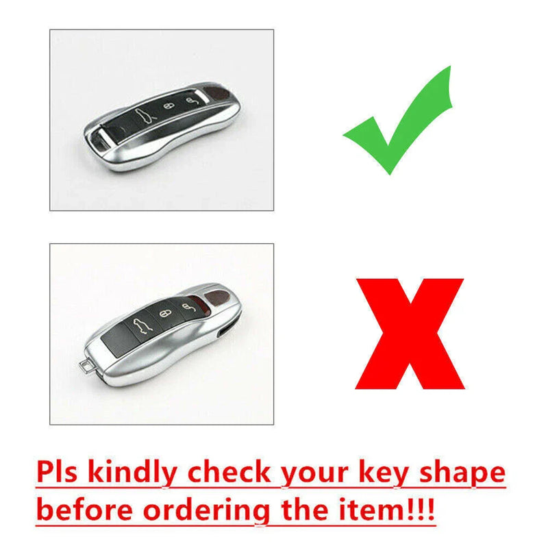Porsche Cayenne Panamera (2017-2020) Pink Remote Key Case Shell Cover