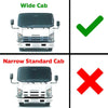 Windshield Rubber Moulding Front Lower Wide Fits Isuzu ELF NPR NQR Truck 2007-16