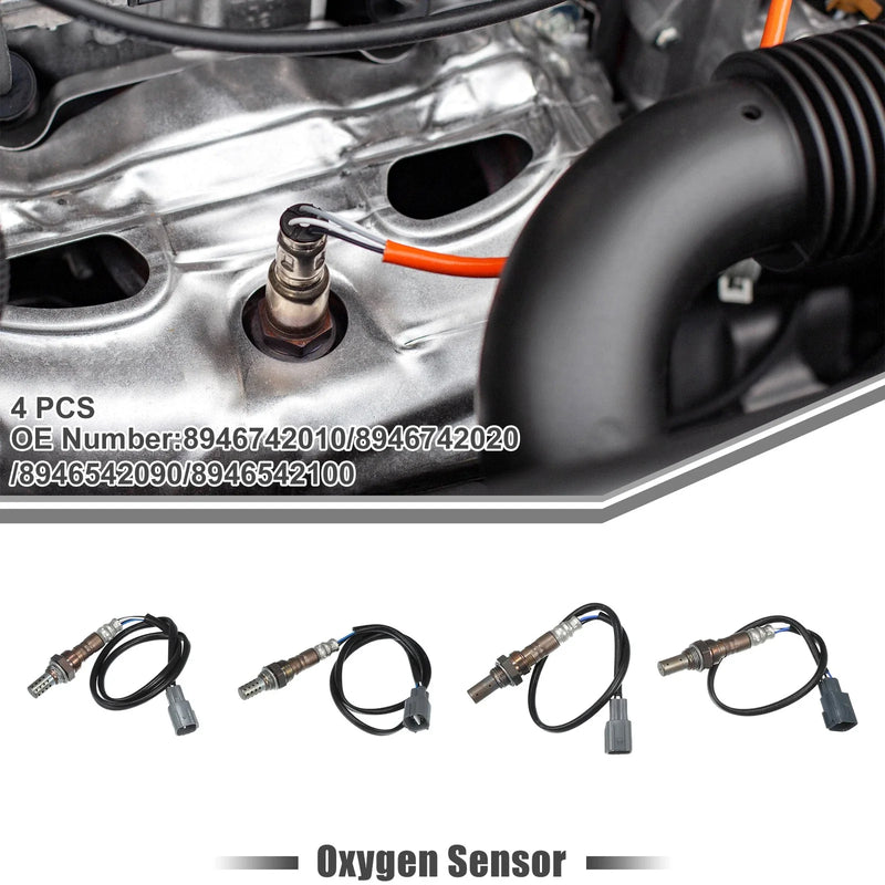 Toyota RAV4 4 Pcs O2 Oxygen Sensors (2001-2003)