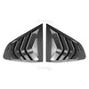 BMW X4 Carbon Style Rear Window Louver Vent Cover (2018–2024)