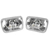 Cars 2x Multi Reflective Lens 200mm x 142mm Headlight H4 Conversion