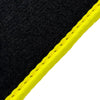 BMW 3 Series E90 4-Door Sedan (2005-2011) Yellow Trim AutoWin Floor Mats