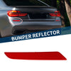 BMW 740i Rear Left (2016-2019) Red Bumper Reflector