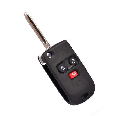 Ford F-150, Mercury, Mazda 3 Button Flip Key Remote Control (2004-2021)