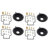 Kawasaki ZZR600D Carburetor Repair Kit Diaphragm Rebuild 4 x Sets (1990-1992)