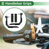 Motorcycle Hand Grips Covers Diamond Pattern