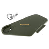 Honda Rancher 350 Storage Box Plastic Cover Green & Stud (2004–2006)