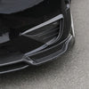Tesla Model Y (2020-2024) Carbon Look 2 x Front Fog Light Covers