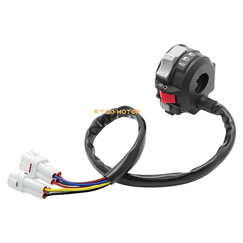 Yamaha Warrior 350 Left Handlebar Start Stop Switch Headlight (2002–2004)