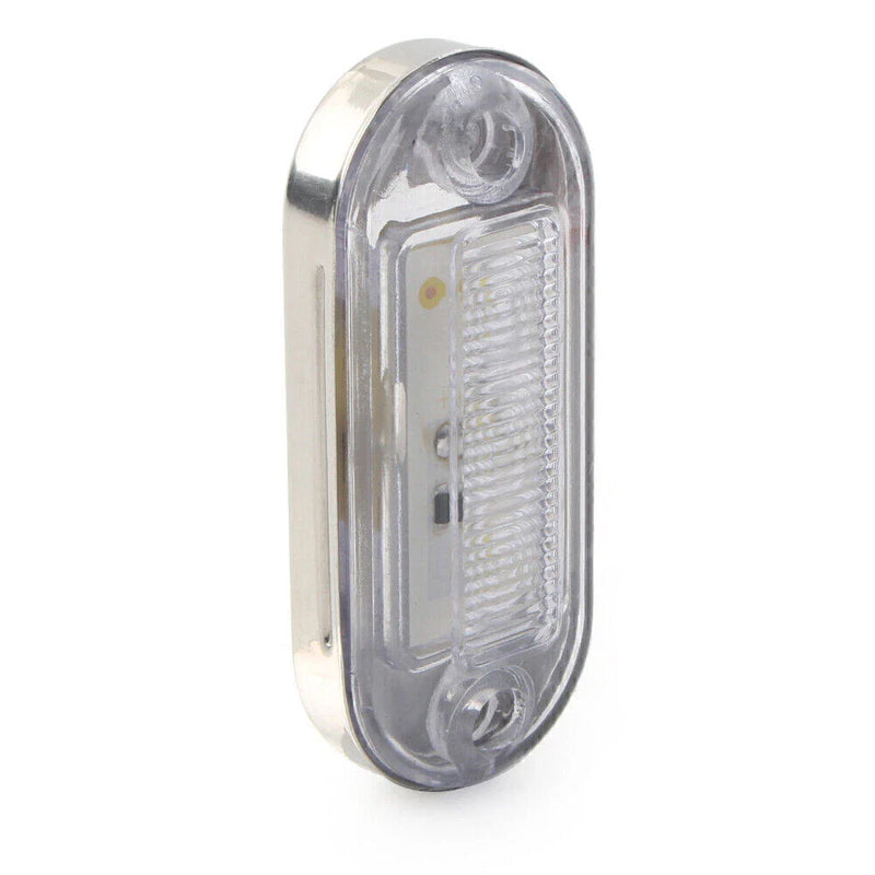 Truck Trailer RV Boat 3 x 12V SMD LED Signal Light Lamp White Indicator