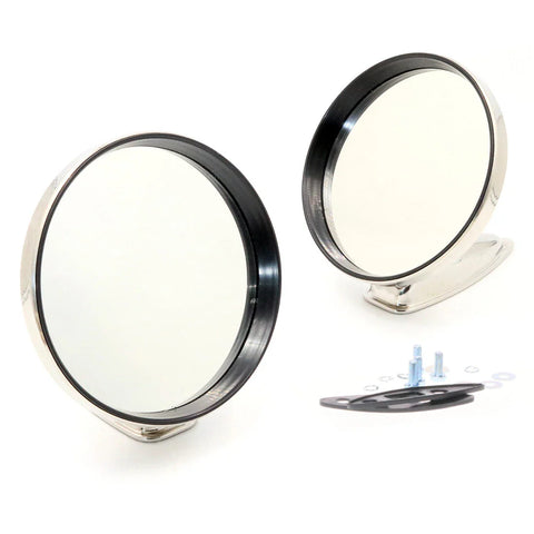 Opel Irmscher Manta / Ascona B Turbo 1975-1988 Chrome Door Mirror Set