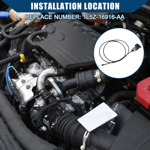 Ford Ranger (1998-2011) Durable Plastic Black Hood Release Cable