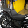 Harley Dyna Low Rider Street Bob Black Driver Passenger Seat (06-17)