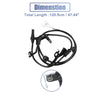 Toyota Yaris 2 x Front Left Right ABS Sensor (2007–2011)