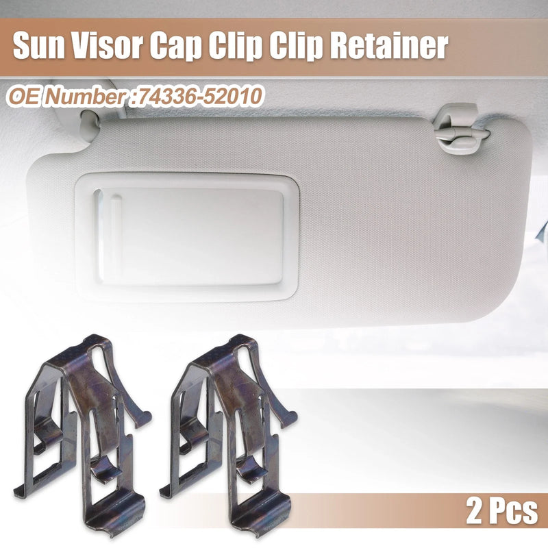 Toyota 2 x Sun Visor Cap Clip Retainer